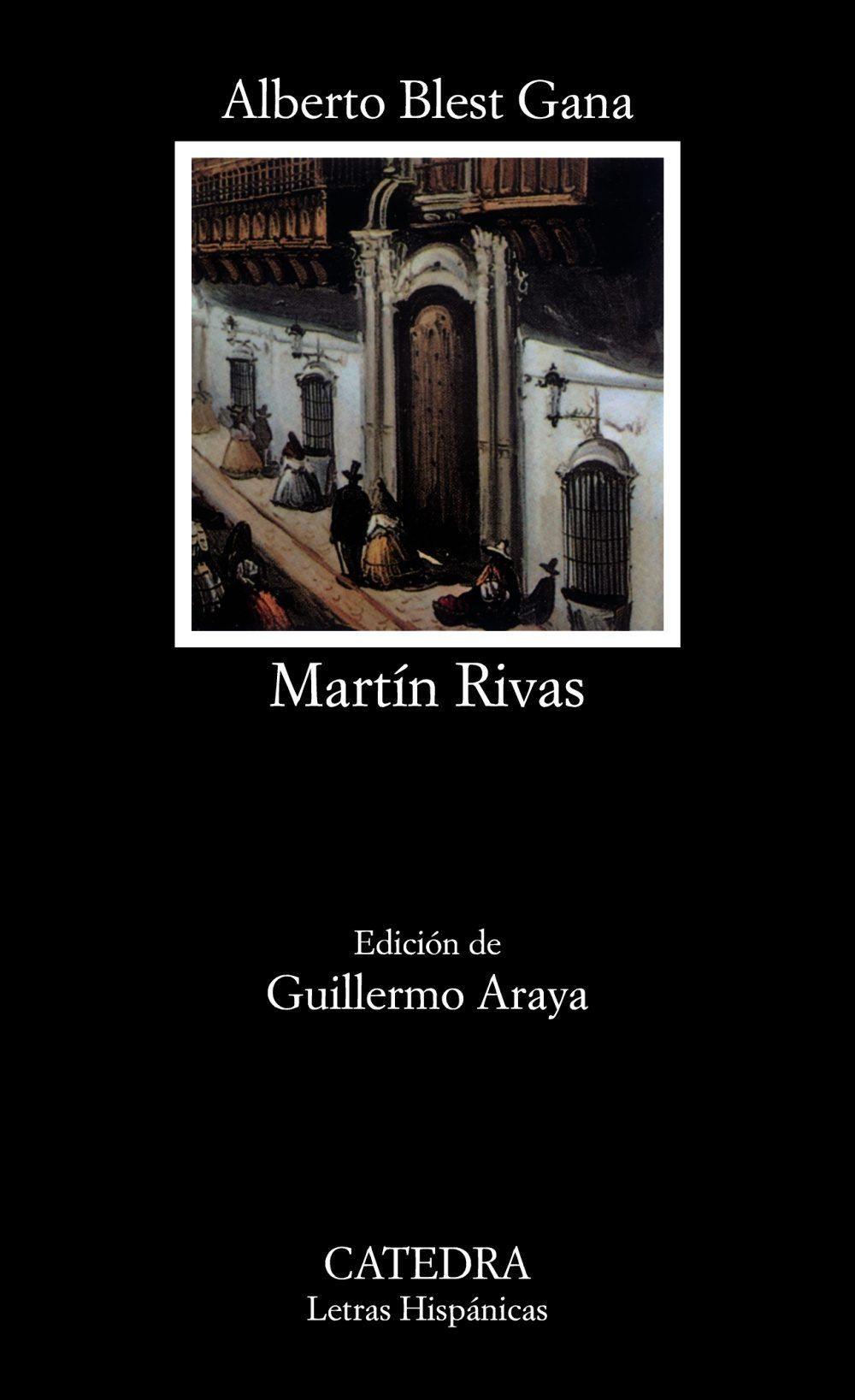 Portada de Martín Rivas, de Alberto Blest